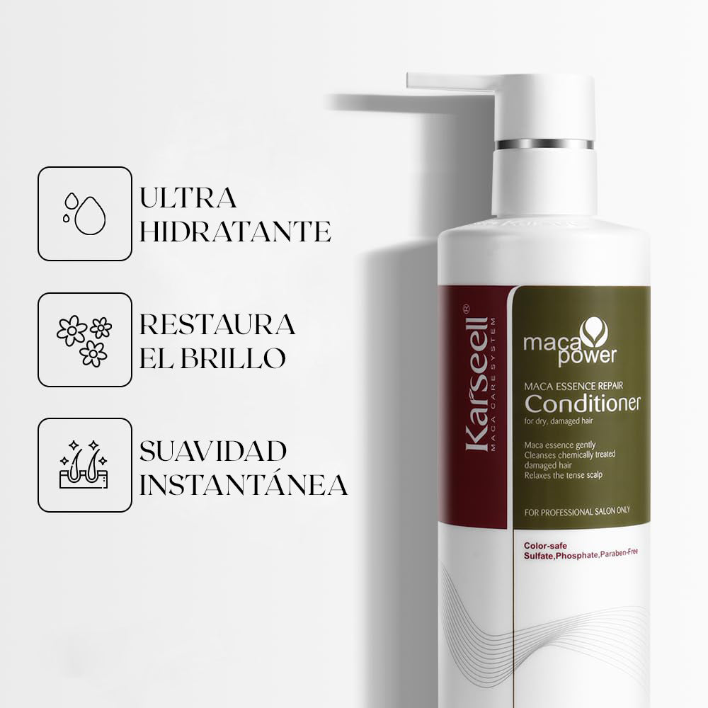 KIT SHAMPOO-ACONDICIONADOR MACA X500ml