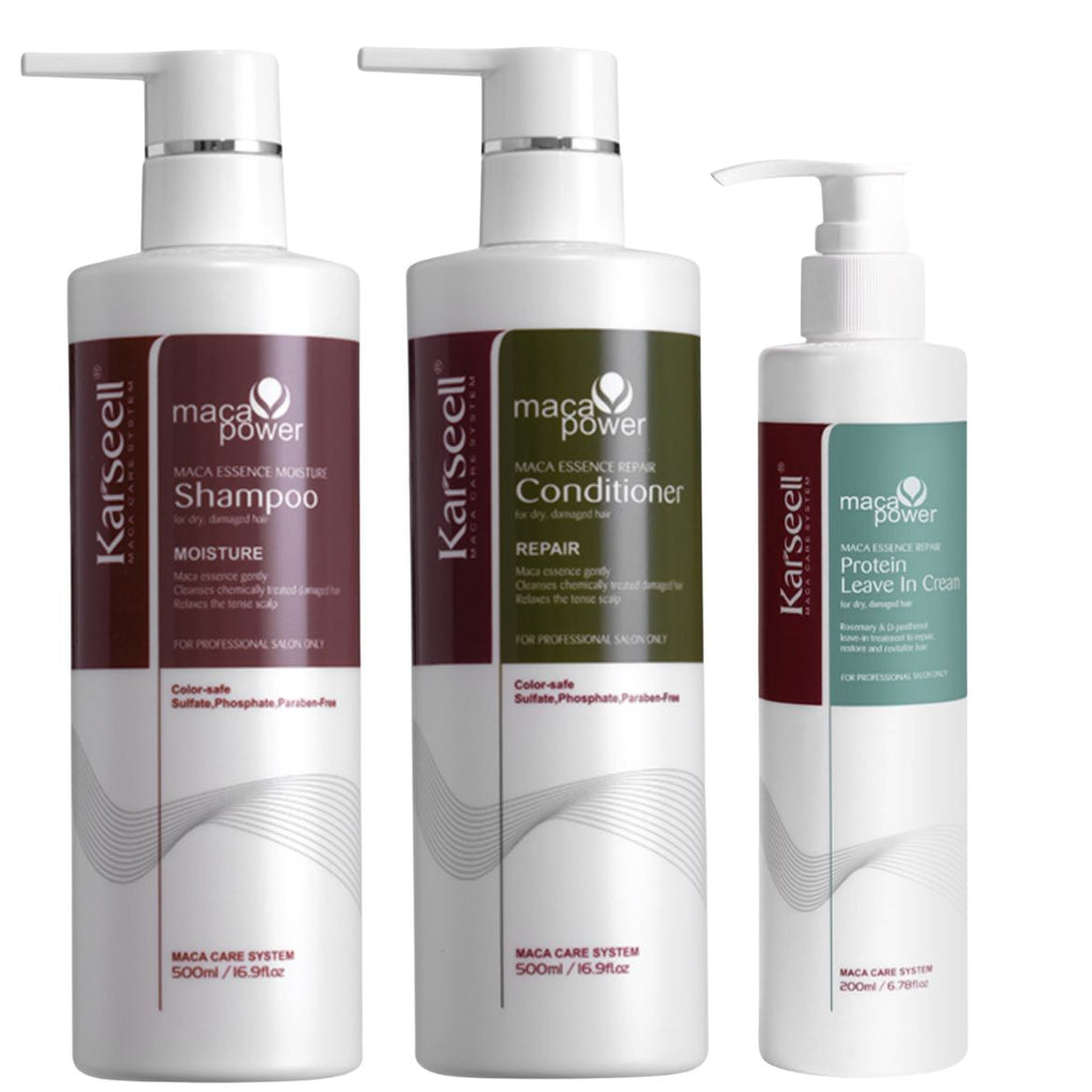KIT SHAMPOO-ACONDICIONADOR-CREMA DE PEINAR