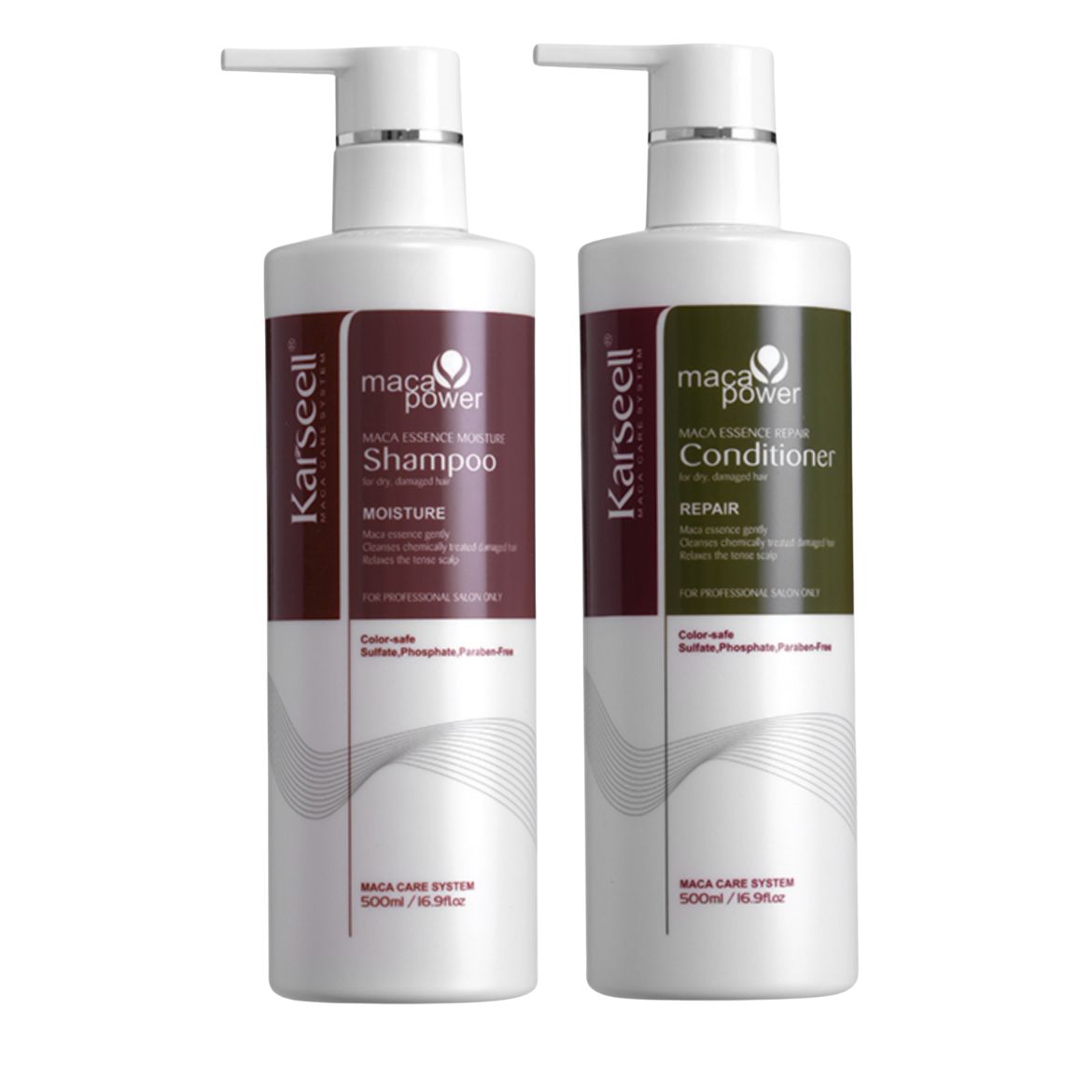 KIT SHAMPOO-ACONDICIONADOR MACA X500ml